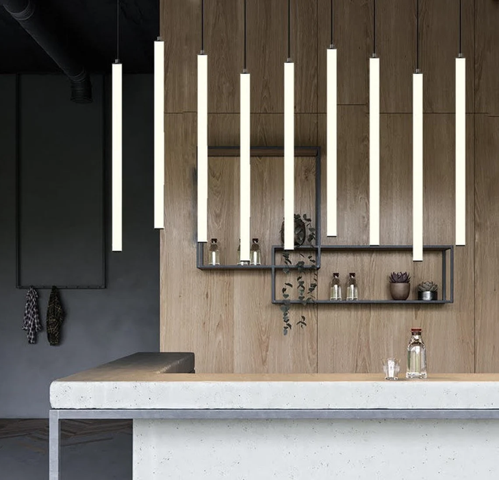 Vertical Modern Minimalistic LED Bar Light 360