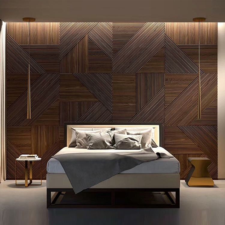 Modern Minimalistic Wooden Wall Panels Designer Wood Panel — Modrngy