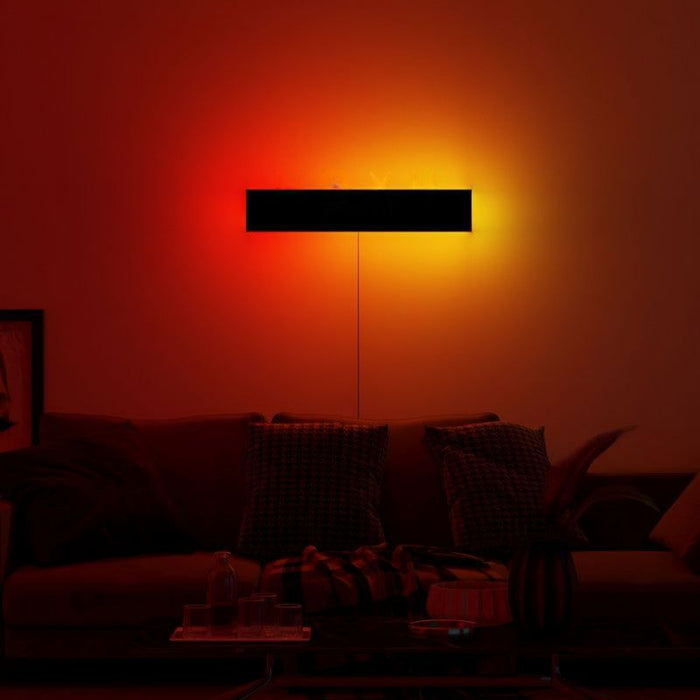 Colour Change Rectangular Minimalist Rectangle Color Changing Wall Light — Modrngy